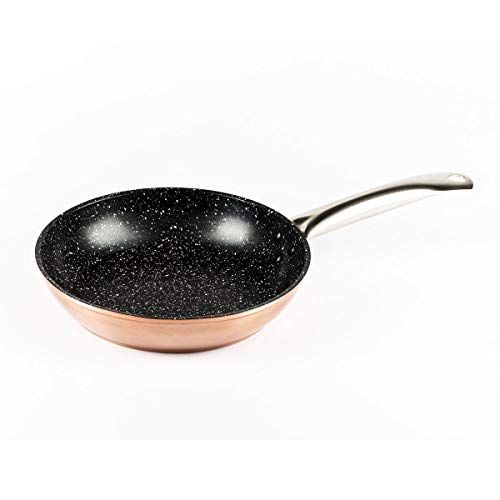 VIER 911-22 Gesmeed Aluminium Braadpan - 8422309170291