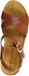 The Divine Factory Noga Ety Edge Leren Sandalen met Sleehak Bruin