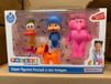 Bandai Namco Pocoyo Met Figuur 4 Eenheden Roze