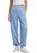 Build your Brand Pantalon de survêtement duveteux pour femmes BY291 - POWDER BLUE - L
