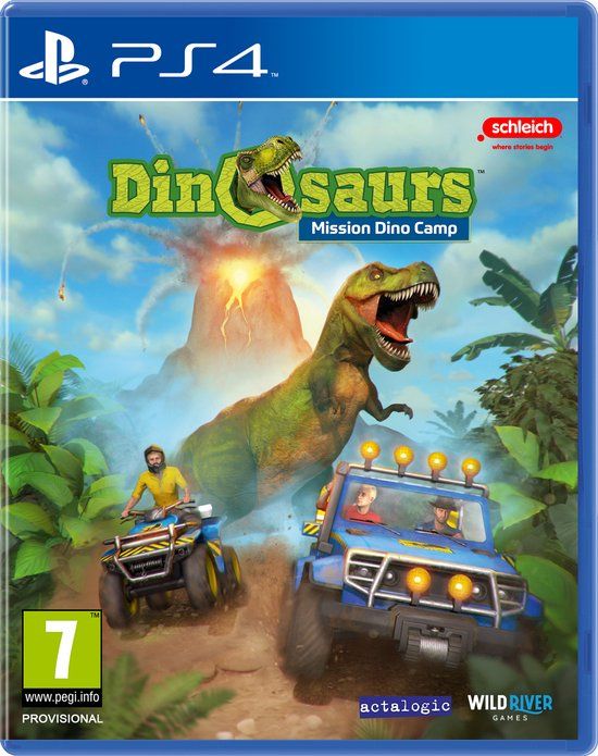 Dinosaurs: Mission Dino Camp - PS4 - Adventure Game - Standard Edition