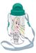 Euroswan Frozen Bouteille d'eau pour enfants avec paille - Bouteille d'eau pour enfants - 500 ml, Bleu