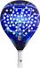 Akkeron Padelracket Atlas Rc Druppel 38 Mm Carbon Blauw/wit