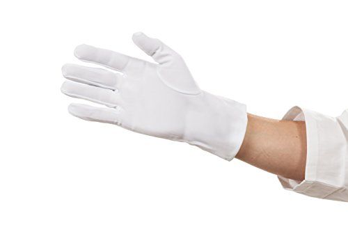 NeoLab 1-7200 Perlon Gloves, Size 7, White