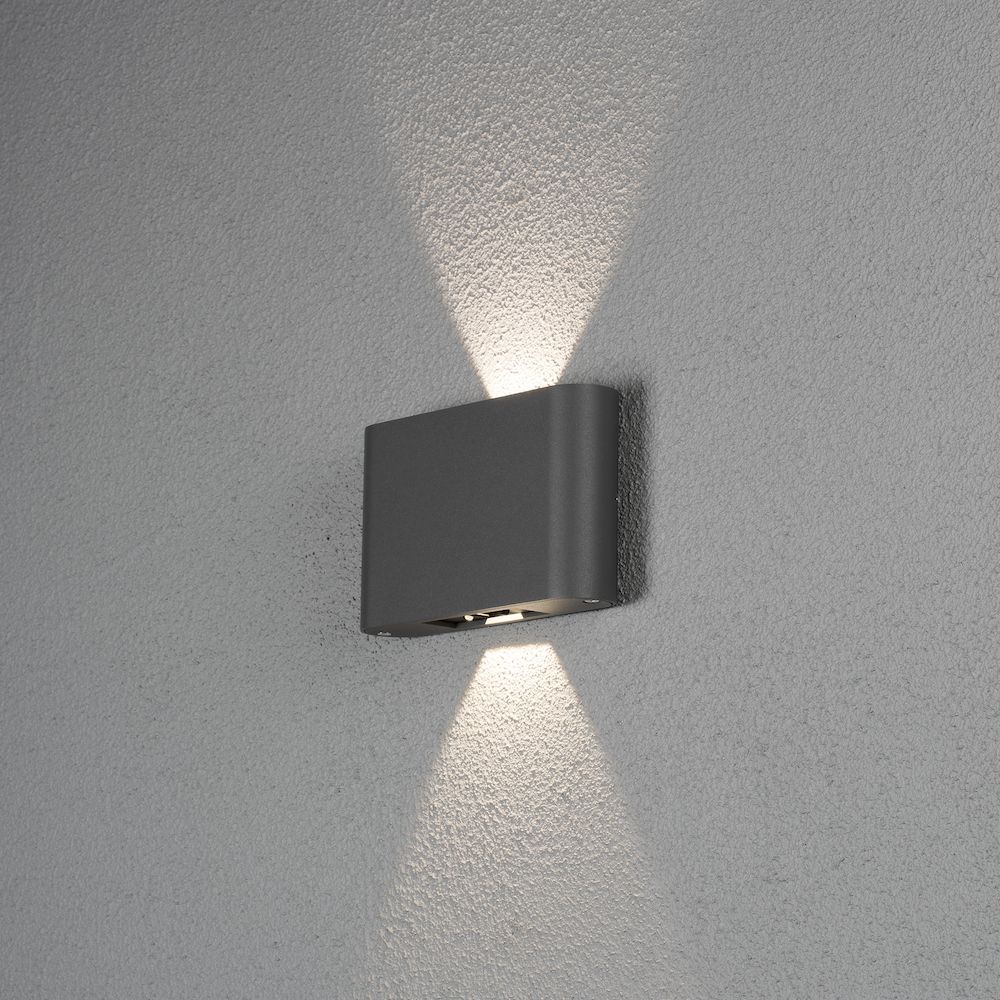 KONSTSMIDE 7854-370 Wandlamp - Aluminium - 11.5 cm