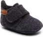Bisgaard - Baby wool pantoffels - Blauw - Maat 23EU