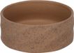 Flamingo Keramische Hondenbak - Rond - Donkerbruin - 450 ml