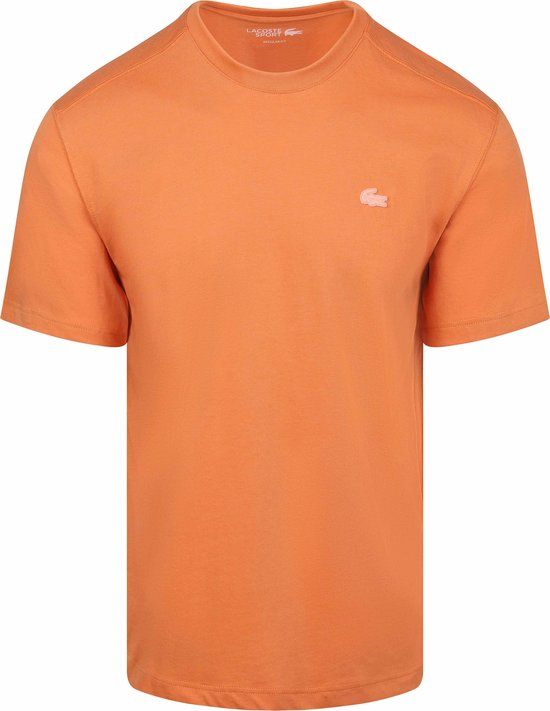 Lacoste T-Shirt Oranje - Maat 3XL - Heren