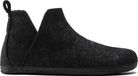 Birkenstock Andermatt regular Filz Shearling Cozy Home Pantoufles Homme - Anthracite - Taille 44