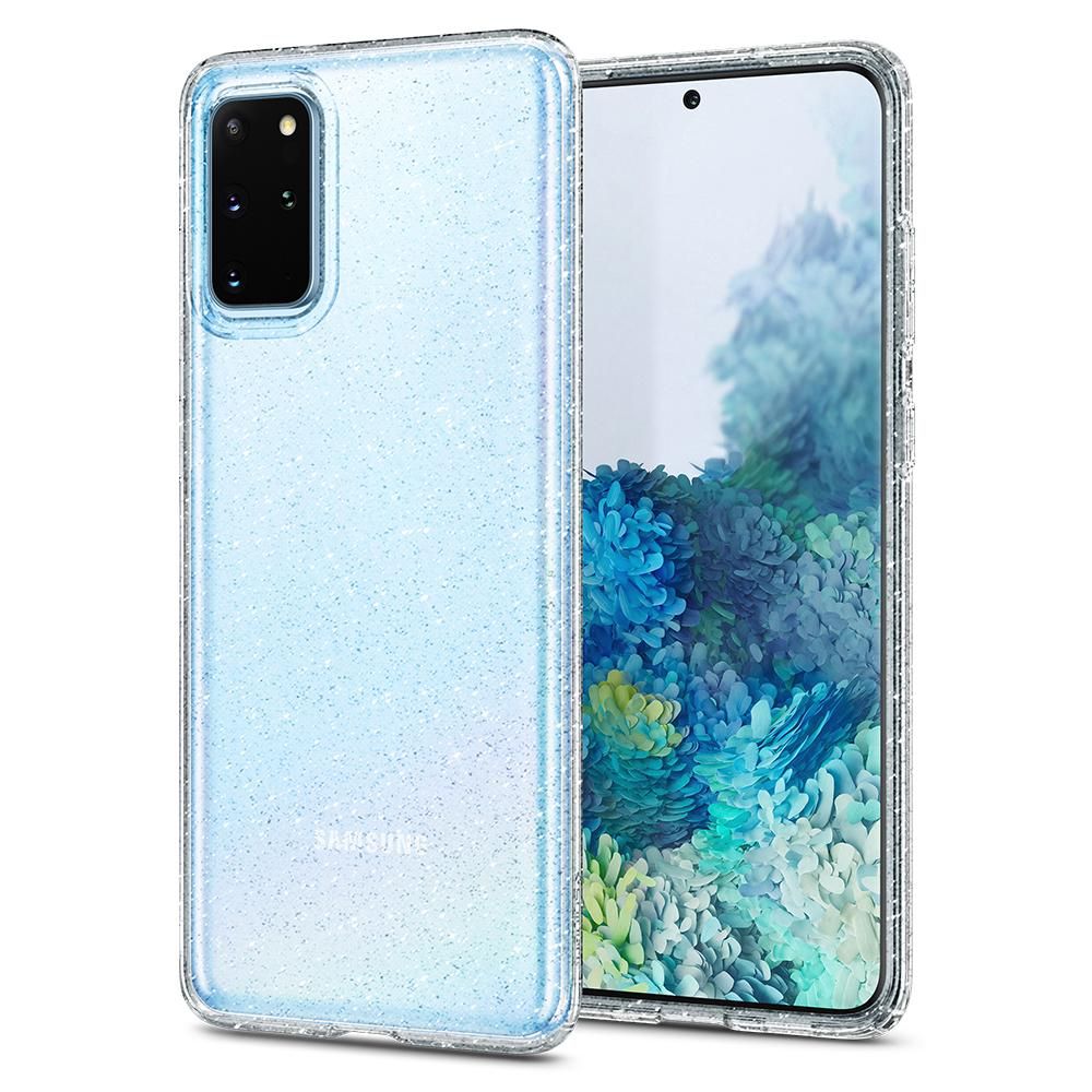 Spigen Liquid Crystal Glitter transparant / Galaxy S20 Plus