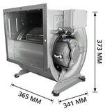 GOLDINOX Ventilateur résistant à l'usure de 2700 m³/h pour unités PREMIUM