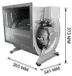 GOLDINOX Ventilateur résistant à l'usure de 2700 m³/h pour unités PREMIUM