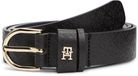 Tommy Hilfiger Ceinture Cuir Unisexe Noir