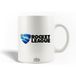 Keramische mok maniacase, Rocket League Logo Zwart Blauw