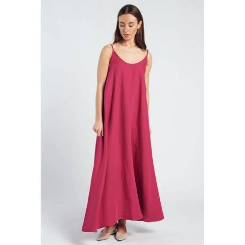 Spooq the label maxi jurk fuchsia