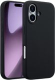 Accezz Liquid Silicone Backcover met MagSafe voor de Apple iPhone 17 - Zwart