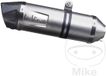 SBK LeoVince SBK LV ONE EVO KTM 390 Adventure Inox Slip-On Motorframe Titanium/Zilver/Zwart