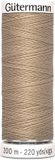 Gütermann Polyester Naaigaren 200 meter - Beige