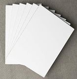 Arte & Arte 10791 MDF-plaat met canvas om te beschilderen, hout, wit, 40 x 50 cm
