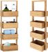 Casaria Badkamerrek - Bamboe 88x16x28cm - Bruin
