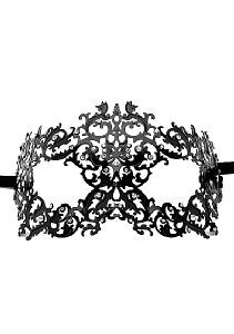 Ouch! Forrest Queen Masquerade Mask - Black