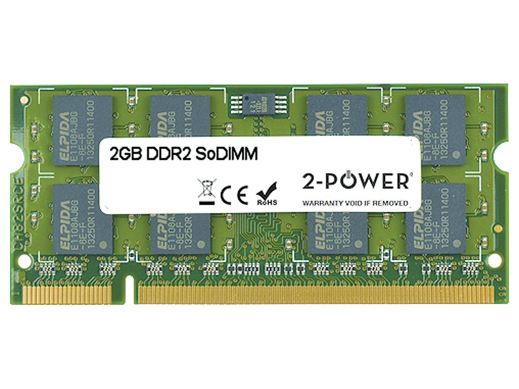 2-Power MEM0702A geheugenmodule 2 GB DDR2 800 MHz