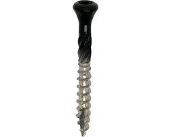 Woodies Vlonderschroef 5x40mm Zwart RVS/410 Torx T25 (200 stuks)