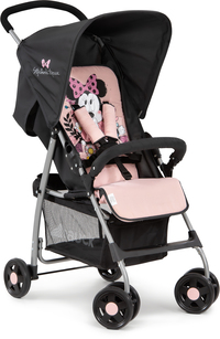 Hauck Disney Minnie Sweetheart Sport Buggy - Licht en Snel Inklapbaar - Roze/Zwart