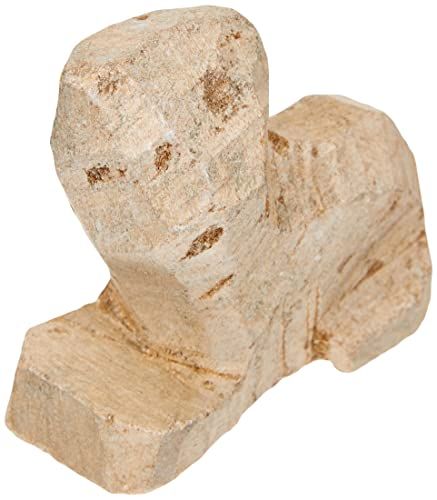 Honsell Panda Honsell 79429 Rohling kat liggend, geprefabriceerd figuur van speksteen, ca. 10 cm groot, voor het bewerken met raspen en vijl, ook ideaal voor kinderen, kleurrijk