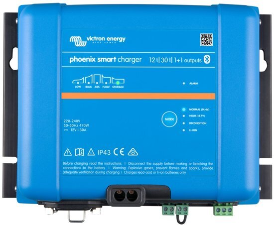 Victron Energy Victron Phoenix Smart lader 24/25 (1+1) IP43 230V