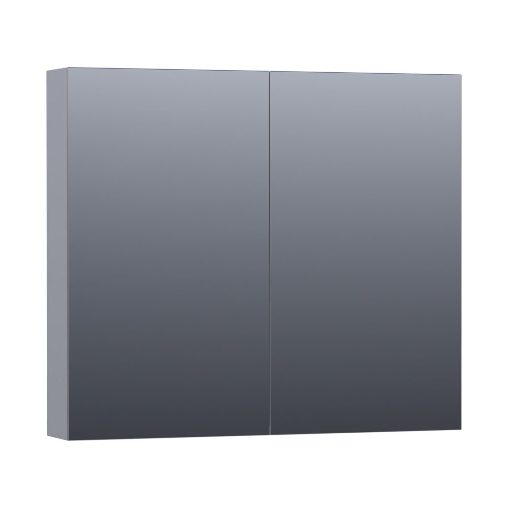 Tapo Dual spiegelkast 80 mat grijs