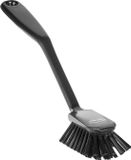 Vikan Afwasborstel 42379 met Schraprand - 28 cm - Zwart