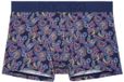 HOM Ringo Boxer Briefs Navy Print Gemeleerd Mannen XXL
