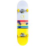 Ocean Pacific Sunset Compleet Skateboard (7.75" - Geel)
