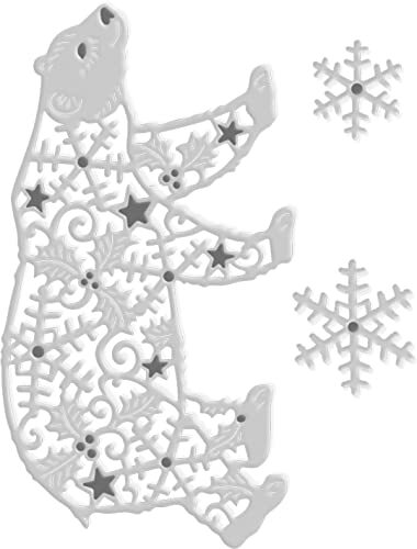 Sweet Dixie Metalen snijden Dies Filigraan IJsbeer