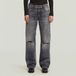 G-Star Judee Loose Wmn Jeans Dames 26/32 Faded Scoria Grey Destroyed