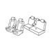 Set Superior Set stoelhoezen grijs/zwart compatibel met Ford Focus 5p (03/11>05/18)