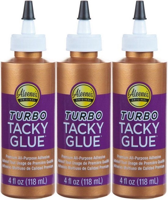 Aleene's Universeellijm - Tacky Glue - Turbo - 118ml - 3 stuks