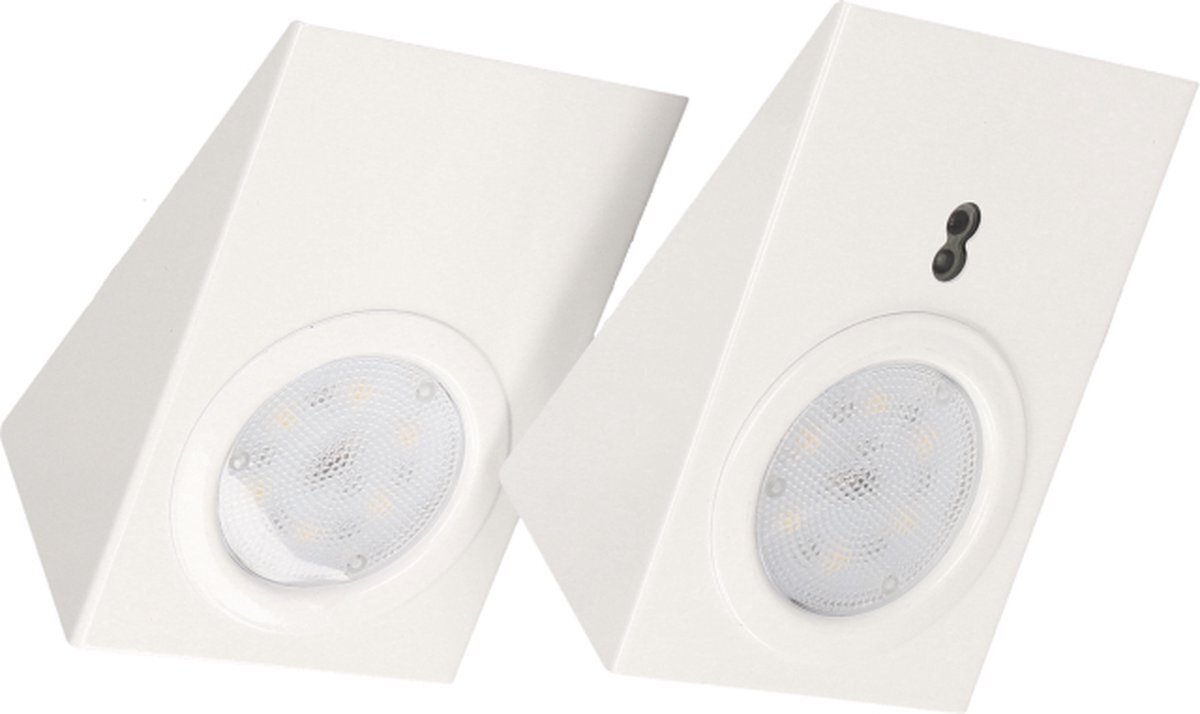 ABC-LED LED onderkast verlichting - Contactloze schakelaar - Neutraal wit - 2 stuks