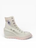 Converse Chuck 70 Luxe Wedge Egret Dames Sneakers Wit