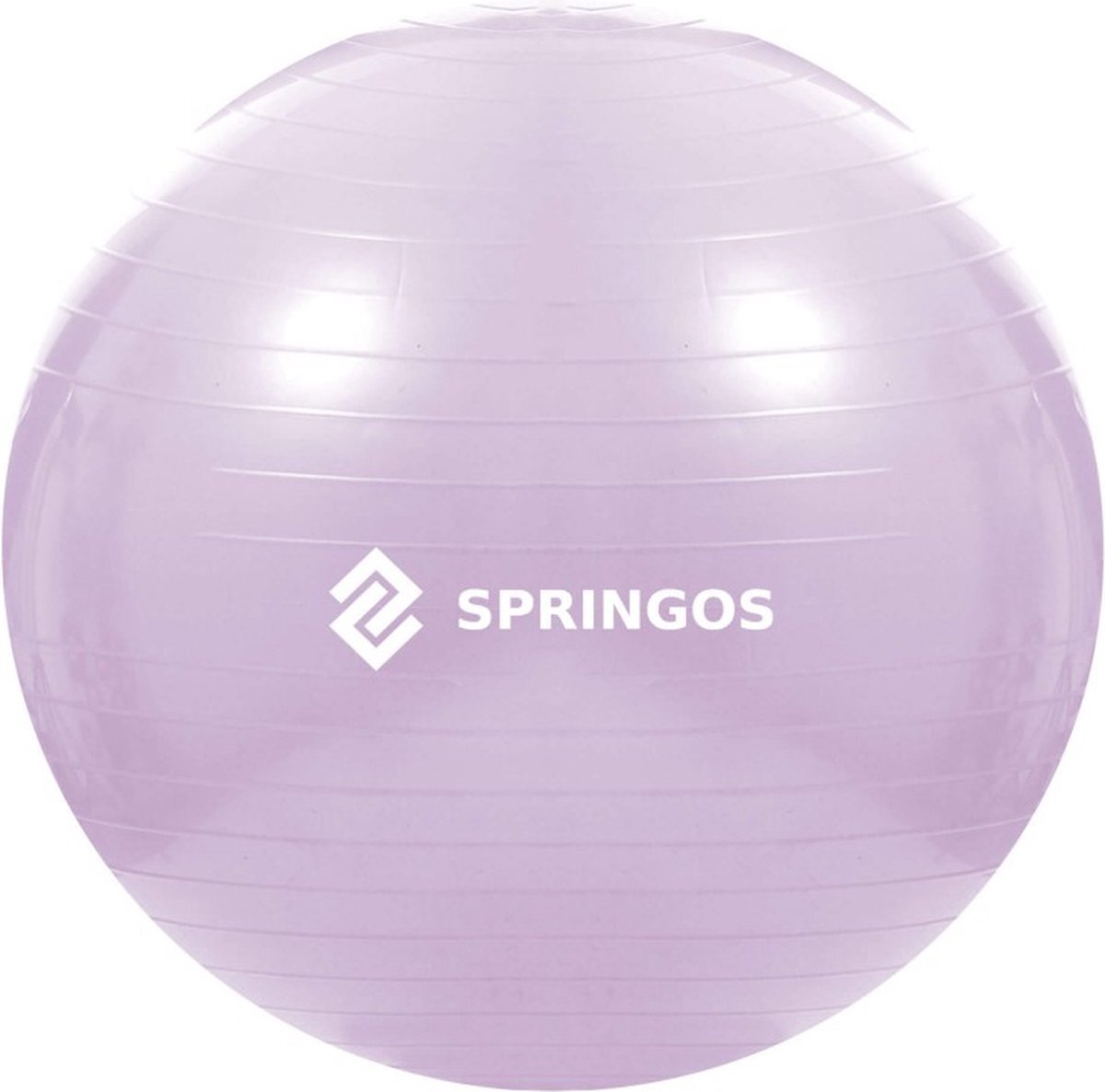 springos Zitbal | Fitness bal | Yoga bal | Fitness materialen | Paars | 65CM