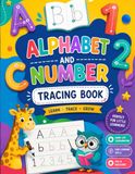 ALPHABET AND NUMBER TRACING BOOK
