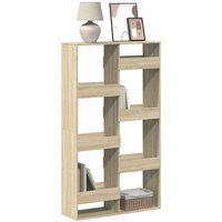 vidaXL Boekenkast 100x33x175 cm bewerkt hout sonoma eikenkleurig