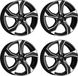 Dezent 4 KB dark rims, 7.0Jx16, 5x108, suitable for Peugeot 308, 508 and Partner