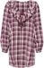 ONLY Blousejurk 'ONLNimu' bourgogne / wit