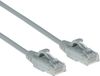 ACT Grijze 7 meter LSZH U/UTP CAT6 datacenter slimline patchkabel snagless met RJ45 connectoren DC9007