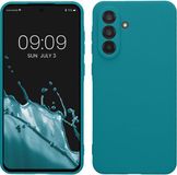 kwmobile telefoonhoesje geschikt voor Samsung Galaxy A56 5G - Hoesje voor smartphone - In mat petrol