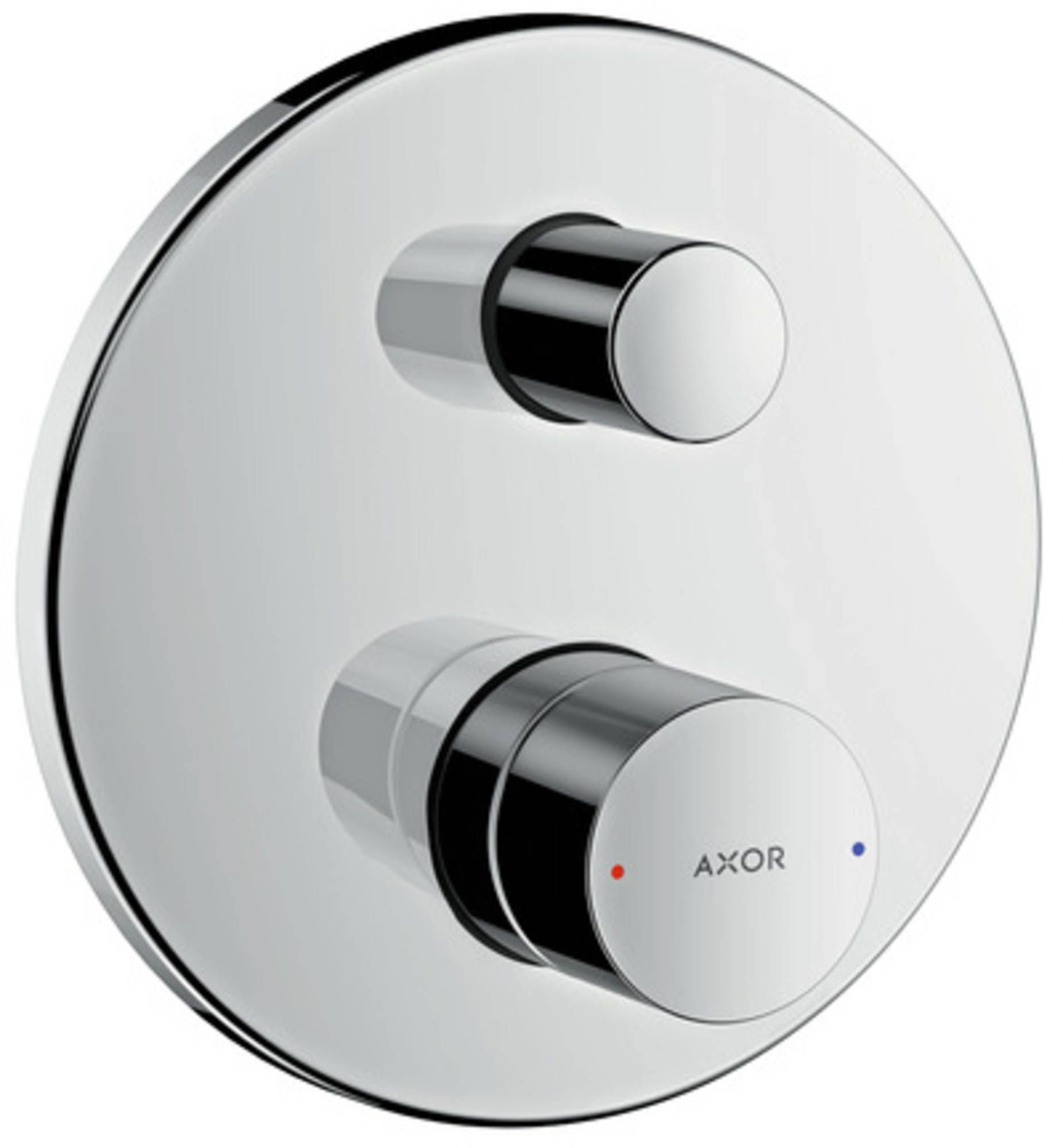 Axor Uno 3 afdekset badkraan met zero greep chroom 45405000