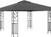 vidaXL Prieel 3x3 m Antraciet