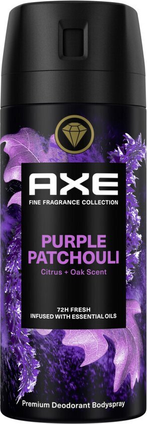 Axe Deodorant Bodyspray Purple Patchouli 150 ml